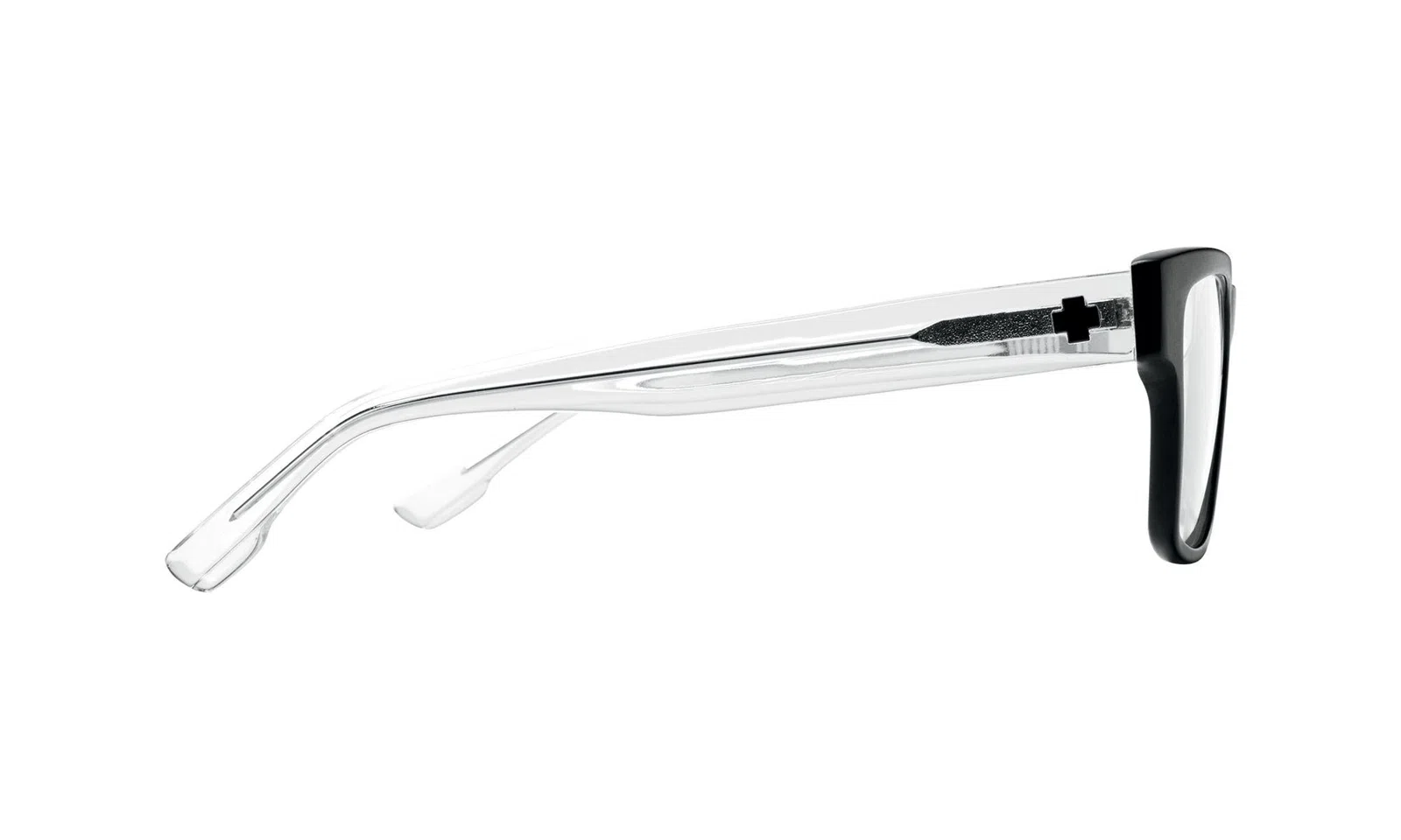 SpyOptic 570000 Eyeglasses - Matte Black Gloss Crystal - view 4